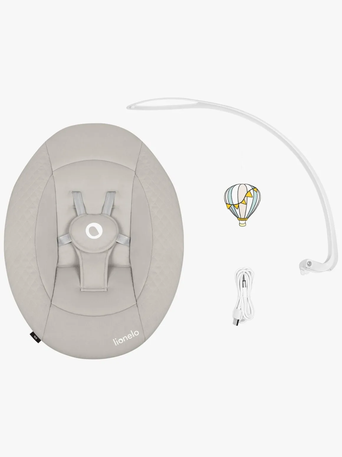 Lionelo Skråstol IRIS, Beige Sand