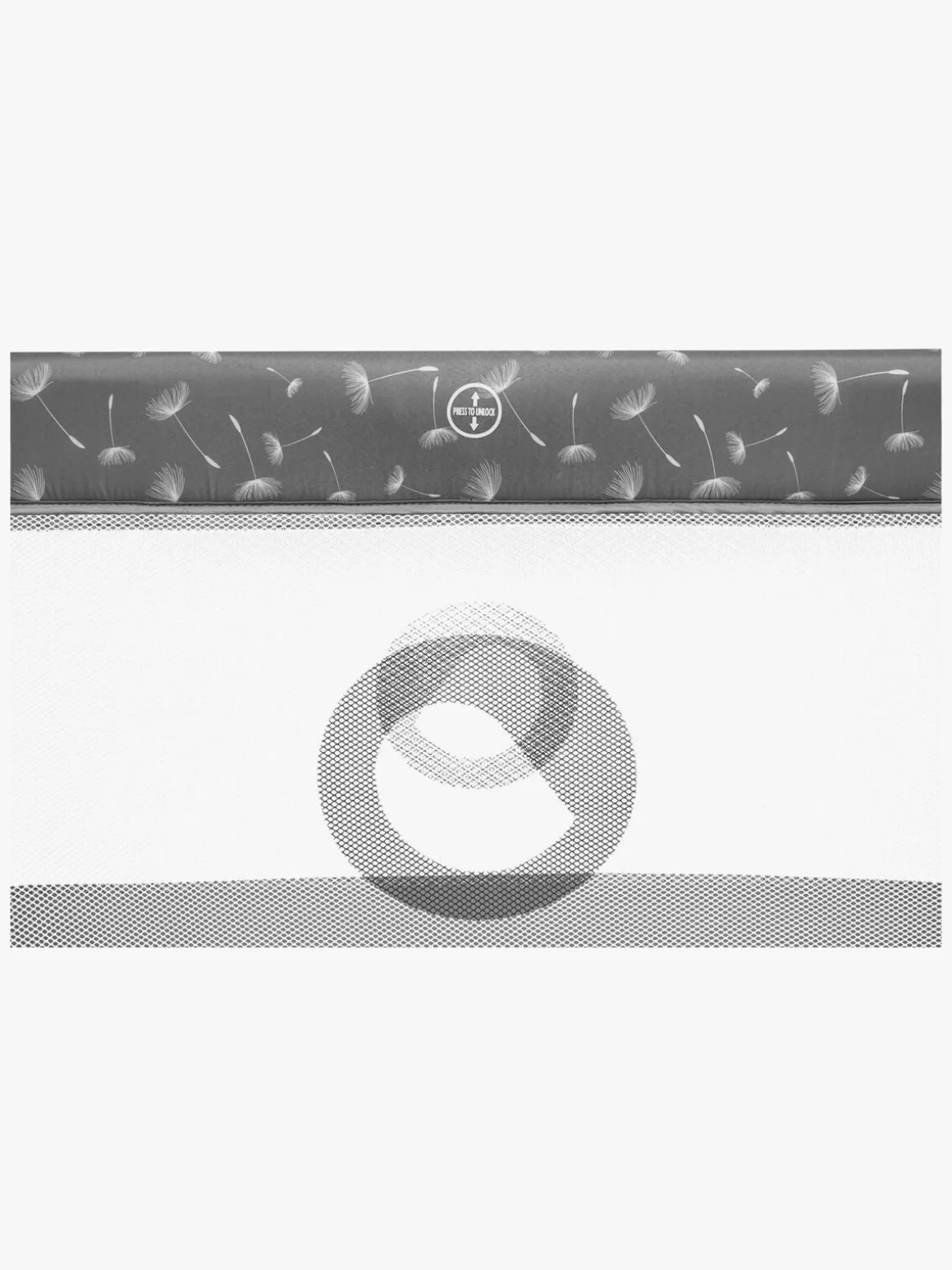 Lionelo STEFI PLUS Weekendseng, Grey White