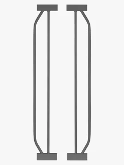 Lionelo Truus Slim Sikkerhedsgitter, Grey Graphite/Natural