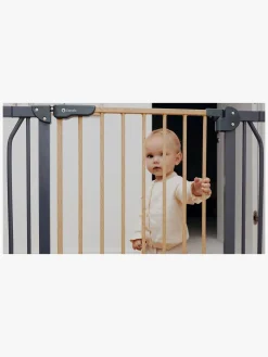 Lionelo Truus Slim Sikkerhedsgitter, Grey Graphite/Natural