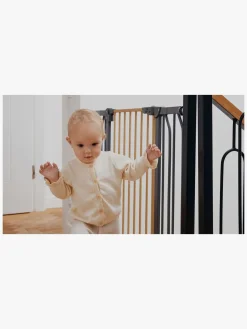 Lionelo Truus Slim Sikkerhedsgitter, Grey Graphite/Natural