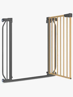 Lionelo Truus Slim Sikkerhedsgitter, Grey Graphite/Natural