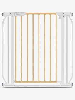 Lionelo Truus Slim Sikkerhedsgitter, White/Natural