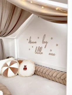 lis wycina Dream Big Little One Vægdekoration