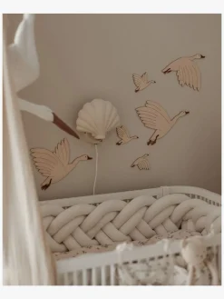 lis wycina Flying Geese Vægdekoration Træ Højre