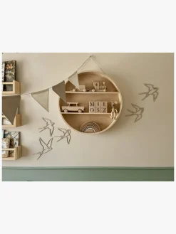 lis wycina Swallows Vægdekoration Træ