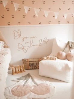 lis wycina You Are So Loved 3 Vægdekoration Sommerfugle