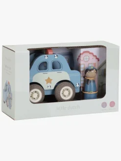 Little Dutch Politibil med Figur