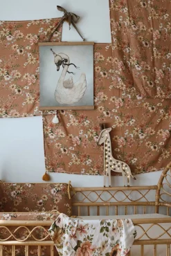 Little Lights Lampe Giraf, Gul