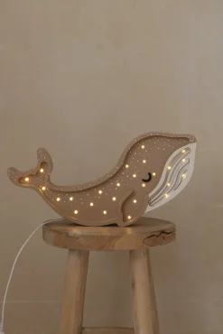 Little Lights Lampe Hval, Cinnamon Brown