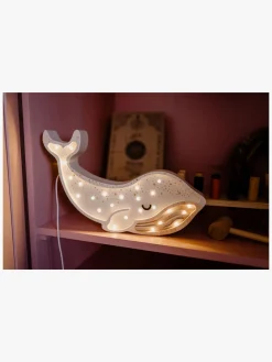 Little Lights Lampe Hval, Albino White