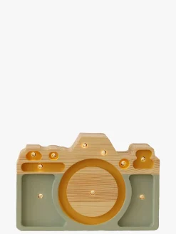 Little Lights Lampe Kamera, Grøn/Gul