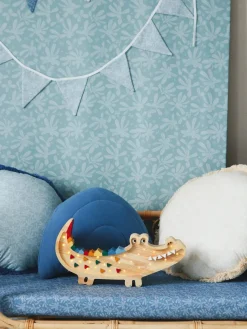 Little Lights Lampe Krokodille, Caribbean Wood