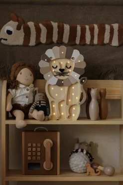 Little Lights Lampe Løve, Cappuccino