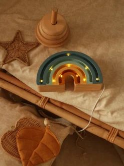 Little Lights Lampe Regnbue, Denim Blue