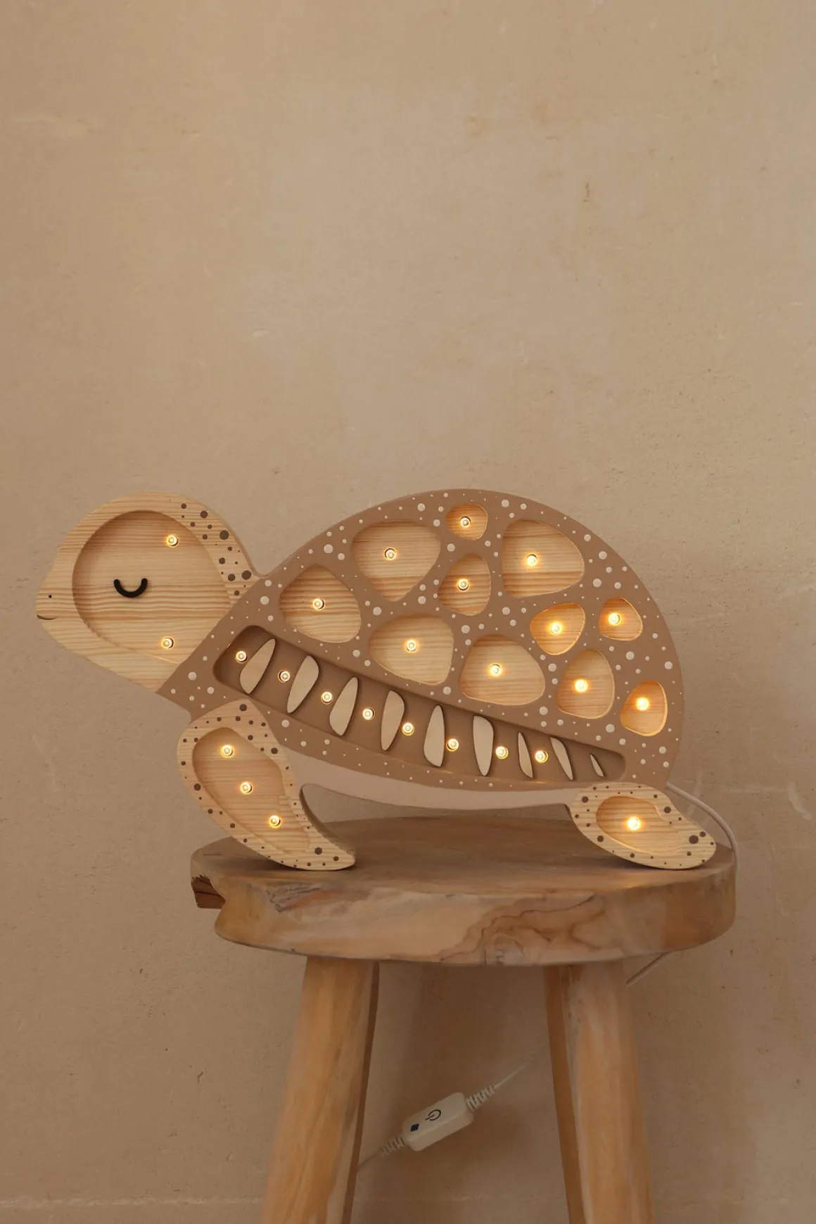 Little Lights Lampe Skildpadde, Sand Dune