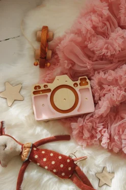 Little Lights Mini Lampe Kamera, Pastelpink