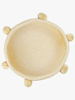 Lorena Canals Opbevaringskurv Bakke, Guldfarvet