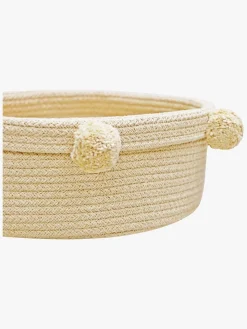 Lorena Canals Opbevaringskurv Bakke, Guldfarvet