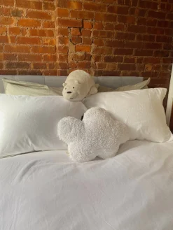 Lorena Canals Pude Sky, Hvid