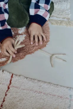 Lorena Canals  Vaskbart Gulvtæppe Høne 110x100