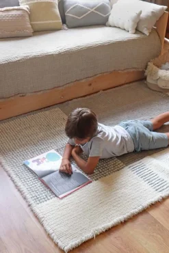 Lorena Canals Woolable Gulvtæppe 120x170, Kaia Smoke Blue