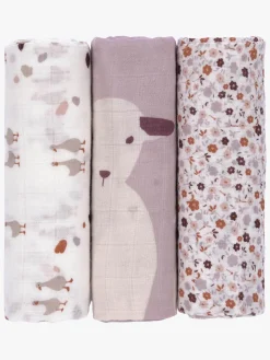 Lässig Heavenly Swaddle Tæpper 80x80, MultiFlowers
