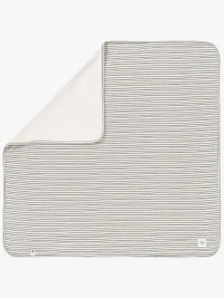 Lässig Interlock Tæppe 80x80, Striped grey