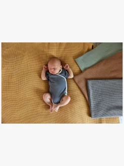 Lässig Strikket Tæppe 80x100, Blue