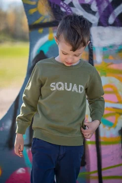 Luca & Lola Adreano Trøje, Army Green