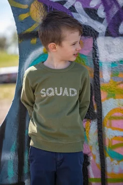 Luca & Lola Adreano Trøje, Army Green