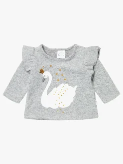 Luca & Lola Alessandra Trøje Baby, Grey Melange