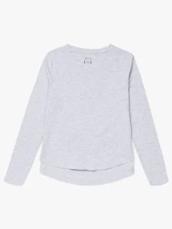 Luca & Lola Alfonsia Top 2-pak, Grey Melange/White