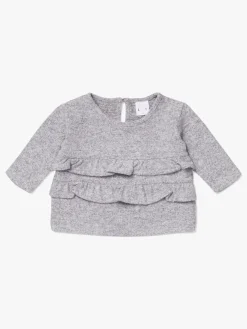 Luca & Lola Asia Trøje Baby, Grey Melange