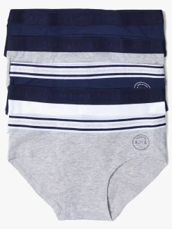 Luca & Lola Claudia Hipsterunderbukser 5-pak Navy/Grey