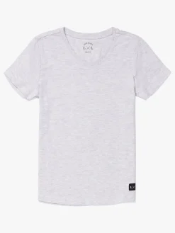 Luca & Lola Desiderio T-Shirt 2-pak, Anthracite/Grey Melange