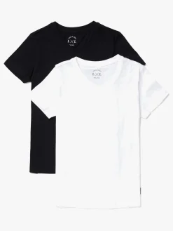 Luca & Lola Desiderio T-Shirt 2-pak, Black/White