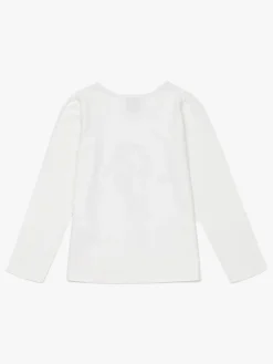 Luca & Lola Fabianna Langærmet T-shirt, Offwhite