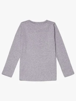 Luca & Lola Jacopo Langærmet T-Shirt, Grey Melange