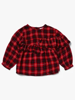 Luca & Lola Marietta Bluse, Red/Black