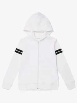 Luca & Lola Marzia Hoodie, White/Stripes
