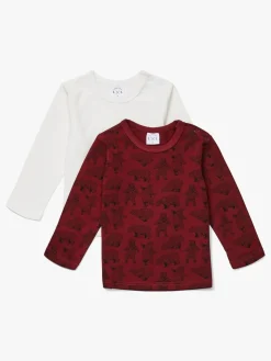 Luca & Lola Montay Langærmet T-Shirt 2-pak, Red