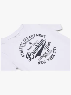 Luca & Lola Paulo T-Shirt 2-pak, White/Navy