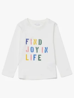 Luca & Lola Prato Langærmet T-Shirt, Offwhite