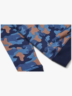 Luca & Lola Rafaele Hoodie, Blue Camouflage