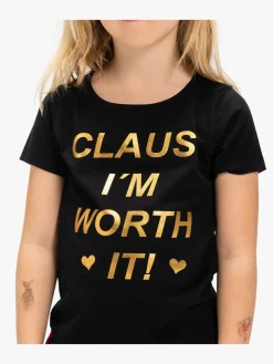 Luca & Lola T-shirt Worth It, Black