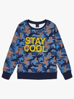 Luca & Lola Vincenzo Trøje, Blue Camouflage