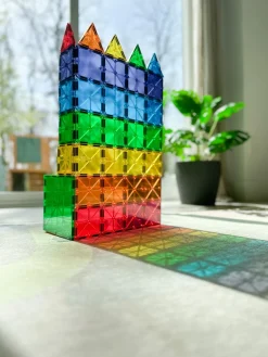 MAGNA-TILES Clear Colours Byggesæt 100 Dele