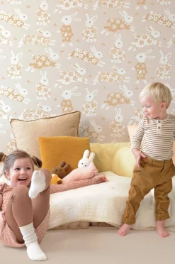 Majvillan Tapet Garden Party, Sandy Grey