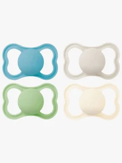 MAM Air Silikone Sutter 6-16m 4-pak, Blå/Neutral